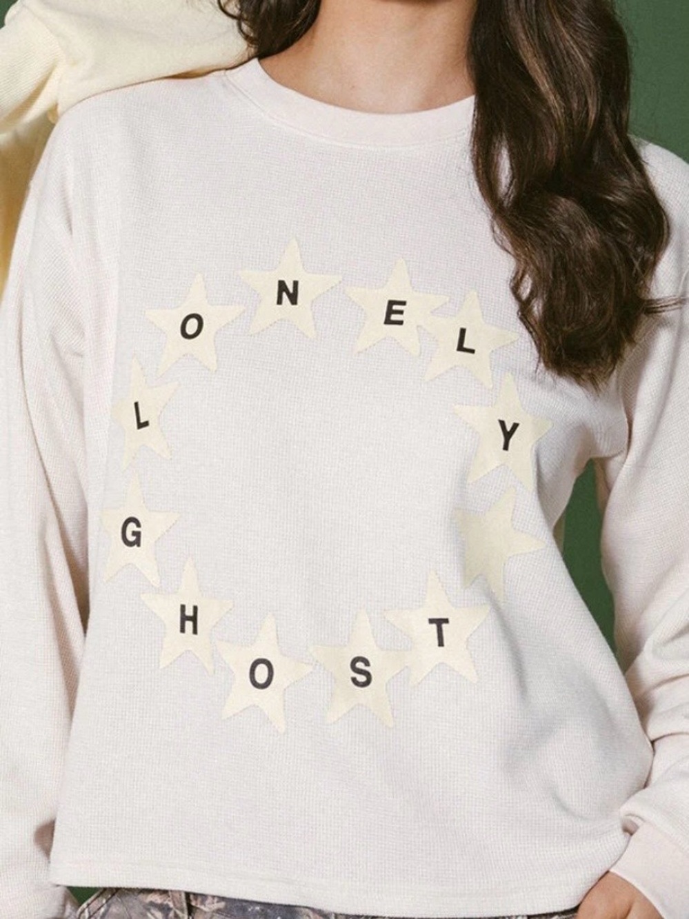 Cream 'Lonely Ghost' thermal long sleeve